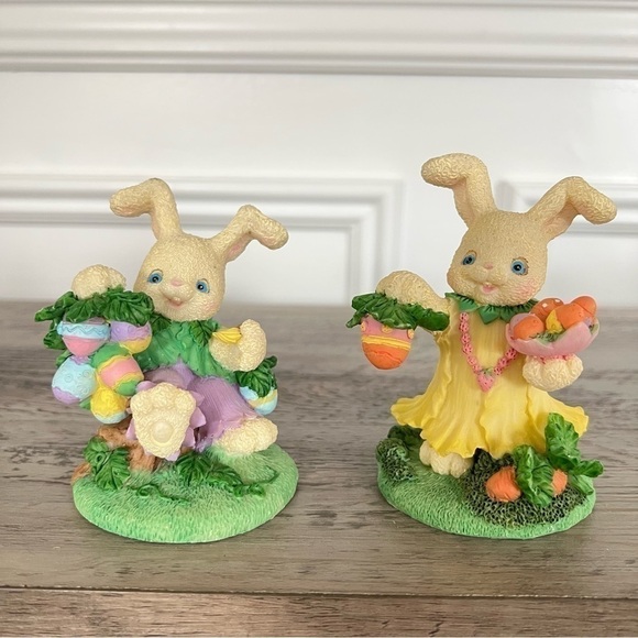 Easter Bunny Figures /Ducklings/Chicks Easter Decorations - Picture 5 of 17